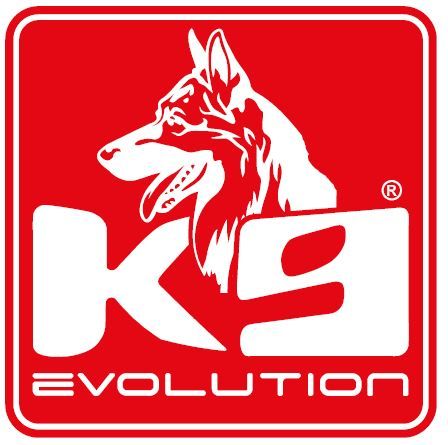 Sticker K9 8x8cm