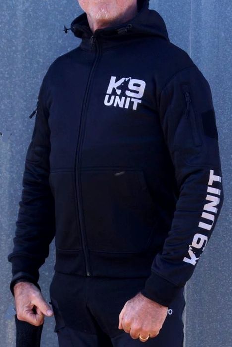 Hoodie K9-unit zip