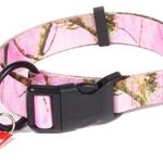 Halsband 25mm pink camo