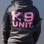 Hoodie K9-unit zip lady (1)