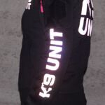 Hoodie K9-unit zip lady (3)